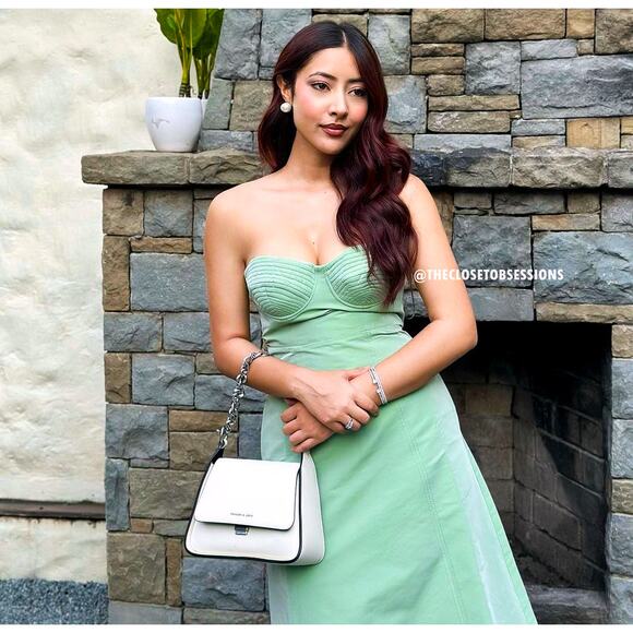 MANGO A-Line Midi Dress NWT LAST ONE!!! - Picture 3 of 16